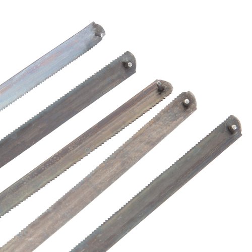 GreatNeck 615C Mini Hacksaw Blades, 5 Piece, Designed to Cut Metal, Pipe, And Hard Woods, Sized For Small Spaces, Fits Most Standard 6” Adjustable Frame Hacksaws