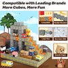 Build Mine World Magnetic Building Blocks Toddler Toys STEM Sensory Outdoor Toys for 3+ Year Old Boys & Girls, Kids Toys for Ages 4-6 6-8 5-7