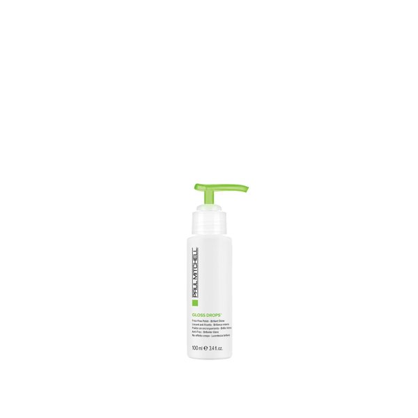 Paul Mitchell Gloss Drops Shine Serum, Frizz-Free Polish, Brilliant Shine, For Frizzy Hair, 3.4 fl. oz.