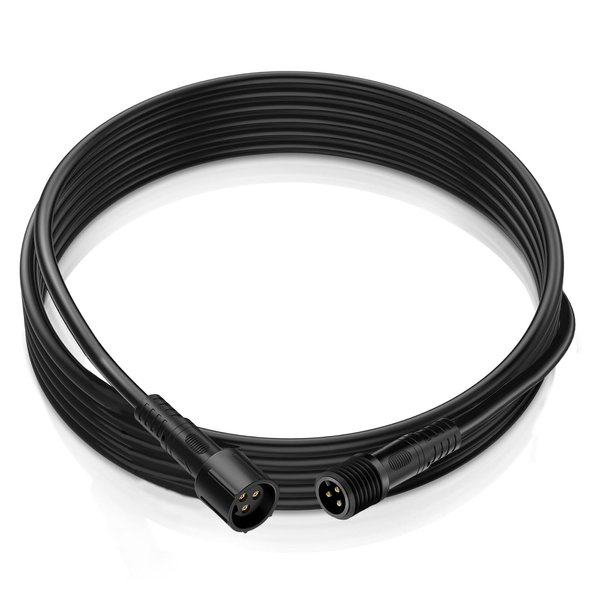 Auto Buero 4 PCS 4FT 3 Pin RGB Rock Light Extension Wire, Waterproof LED Rock Lights Extension Cable for Trucks, Motorcycles, Cars, ATVs