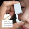Nose Piercing Kit, 4 Pack Self Nose Piercing Gun Safety Disposable Nose Percinging Kit with Surgical Steel Nose Rings Stud Piercings Kits Nose Piercing