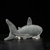Tiny Heart Simulation Great White Shark Plush Toys, 23inch Soft Plush Great White Shark Stuffed Animal Dolls Cute Kids Birthday Gift Decorations Plush Toys