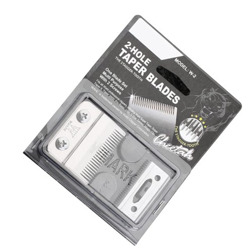 Electric Hair Clipper Blade for Kemei Clipper, Professional Beard Trimmer Blade Replacement Part - Stainless Steel, Silver (8 X 5cm)