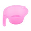 3pcs Hair Dye Bowl Blending Plastic Mixing Bowl Silicone Mixing Bowl Salon Hair Bowl Hair Color Mixing Bowls Highlight Hair Color Brush Pink Hairdressing Tint Bowls