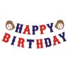 Kitticcino Baseball Happy Birthday Banner Sports Theme Birthday Party Decorations Party Supplies