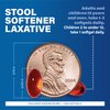 MAJOR Docusate Sodium 100 mg - Stool Softener Laxative Softgels for Occasional Constipation Relief - Stool Softeners for Women, Men, and Kids - Stimulant-Free - 1000 Softgels (1 Pack)