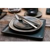 Fortessa Arezzo 18/10 Stainless Steel Flatware, 5 Piece Place Setting, Service for 1, Brushed Stainless Steel