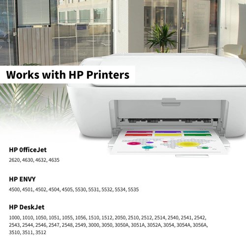 Ubinki Remanufactured Ink Cartridge Replacement for HP 61 61XL (Black 2-Pack) HP61 XL HP61XL Ink for 5530 4500 2540 4630 4501 4502 4635 3050 2542 2541 3510 2514 3512 1000 1010 1510 4632 Printer