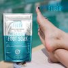 Crystal Flush Foot Soak with Apple Cider Vinegar, Tea Tree Oil and Pink Himalayan Salt – Cleans and Deodorizes – Fight Fungus and Bacteria on Skin surface - 16 oz.