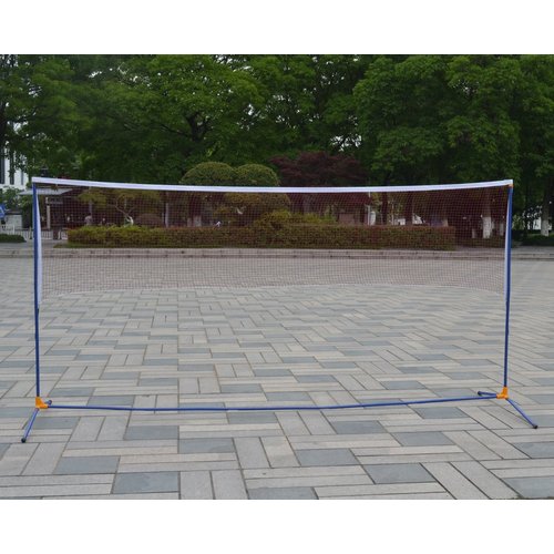 Strong Camel Volleyball Badminton Tennis Net Portable Training Beach with Carrying Bag Stand (L10' x W3.3' x H5”)