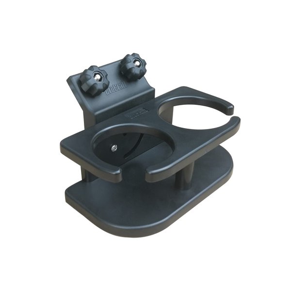 Brocraft Lund boat Drink Holder/Lund Sport TracK 45 Degree Cup Holder/Double Drink Holder for for 45 Degree Lund Sport Track /G3 Track/Ranger Track/WAR Eagle Track