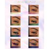 Colored Glitter Eyeliner Pencil, Chameleon Matte Metallic Eyeliner Pen Eyeshadow, Pink Shimmer Retractable Eyeliner Waterproof Smudge-proof, Highlighter Gel Eye Liner with Sharpener Gift for Women-02