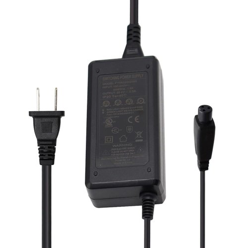 New 29.4V/24V Lithium Battery Charger for E100 E200 E300 E125 E150 E500 E175 PR200 E225S E325S MX350 (Output: 29.4V 2A) 3-Prong Inline Female