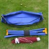 Strong Camel Volleyball Badminton Tennis Net Portable Training Beach with Carrying Bag Stand (L10' x W3.3' x H5”)