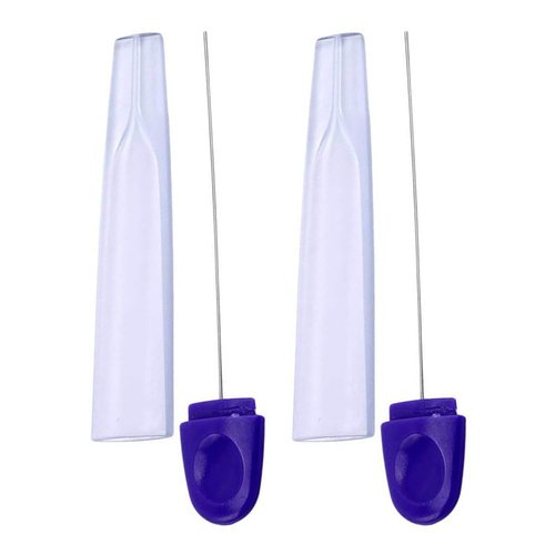 Cabilock 2Pcs Stainless Steel Cake Tester Skewer for Baking Doneness Ergonomic Baking Probe Tool for Home Kitchen and Bakery - Easy to Clean and Reusable