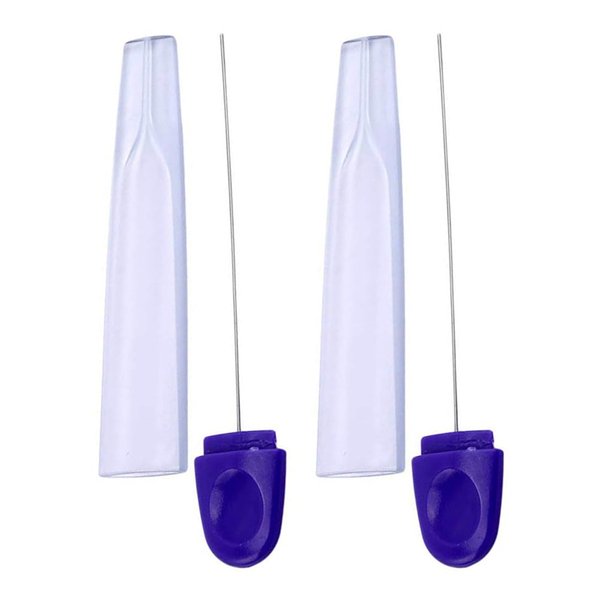 Cabilock 2Pcs Stainless Steel Cake Tester Skewer for Baking Doneness Ergonomic Baking Probe Tool for Home Kitchen and Bakery - Easy to Clean and Reusable