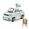 HOUXIPUPY Mini-Cabriolet Car Building-Blocks Set- Technic Mini 2 in 1 Vehicle Vacation Car Model Construction Building Blocks Collection Set 779 PCS for Adults and Family