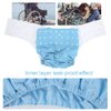 Salmue Washable Adult Diaper, Oversize Reusable Diaper Pants Against Incontinence, Used with Reusable Diaper Pad, Dual Opening Pocket Adjustable Leak- for The Elderly and Disabled