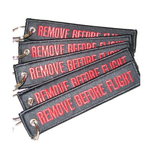 Rotary13B1 RBF Keychain - Black/Red - 5pcs