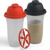 Signoraware Shaker Bottles | 17-Ounce Plastic Protein Shake Bottle for Meal Replacement Shakes & Smoothies, Beverages, Mixing Salad Dressing & Sauces, Margarita, & More | 2 Pack