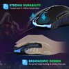 WEEMSBOX Wired Gaming Mouse [Breathing RGB LED] [Plug Play] High-Precision Adjustable 7200 DPI, 7 Programmable Buttons, Ergonomic Computer USB Mice for Windows/PC/Mac/Laptop Gamer