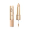Wander Beauty Dualist Matte and Illuminating Concealer Makeup - Fair Light - Dual-Ended Matte Concealer Stick + Liquid Concealer - Full Coverage Concealer Brightens, Firms, & Hydrates - 0.28 fl oz