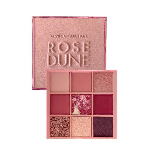 FARMASI Oasis Collection Eyeshadow Palette, Makeup Eye Shadow, Versatile Eyeshadow Palette for Hypnotizing From Soft to Intense, Matte & Shimmery Finishes, 0.28 oz, Rose Dune