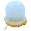 Losaria 9 Pcs Hair Highlighting Kit with Cap Silicone Highlight Cap with Holes Highlighting Cap with Hook Reusable Hair Coloring Dye Cap Highlights Kit for DIY Dyeing Pre Punched Hair Frosting Cap