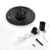 Pressure Balancing Tub and Shower Trim Kit, Compatible with Moen 2510 Shower Valve, Black