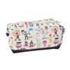 Funny Clown Printed Canvas Makeup Cosmetic Pouch Pen Pouch WAS_06