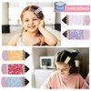 Back To School Hair Clips, Beleki 5PCS Pencil Hair Clip for Girls Teacher Appreciation Glitter Sparkly Funny Pencil Hair Clip Hair Accessory for First Day of School