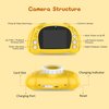 Kids Camera, Camera for Kids 3-12, Kids Digital Camera for Boys and Girls, with 32G SD Card, Toddler Camera with 2.4-Inch Screen for Kids at Birthday, Christmas (Pure Yellow)