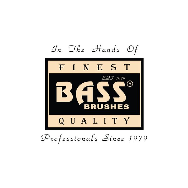 Bass Brushes | The Shower Brush | Wet Brushing | Optimized for Use in Water | Professional Grade Nylon Pin | Rubber Grip Handle | Smoke Finish | Model 706-SMK, Purple
