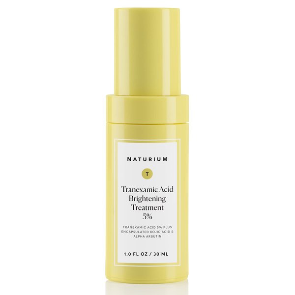 Naturium Multi-Bright Tranexamic Acid Treatment 5%, Brightening & Discoloration Skin Care Treatment, with Encapsulated Kojic Acid & Alpha Arbutin, 1 oz