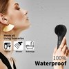 NågraCoola CLIE Silicone Face Scrubber, Facial Cleansing Brush, Rechargeable, Waterproof Face Scrub Brush for Deep Cleansing, Exfoliating, Massage, Electric Facial Exfoliator for Women and Men-Black