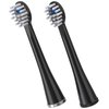 Waterpik Compact Replacement Brush Heads for Sonic-Fusion Flossing Toothbrush SFRB-2EB, 2 Count Black
