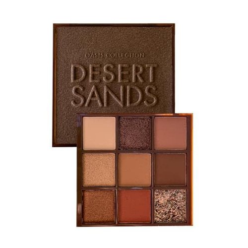 FARMASi Oasis Collection Eyeshadow Palette, Makeup Eye Shadow, Versatile Eyeshadow Palette for Hypnotizing From Soft to Intense, Matte & Shimmery Finishes, 0.28 oz, Desert Sands