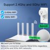 ExIoTy Smart Plug, Works with Alexa Only, Simple Setup with One Voice Command, Voice Control, Remote Control, Timer & Schedule & Group Controller, Bluetooth Mesh Outlet, Alexa Echo Required （4 Pack）