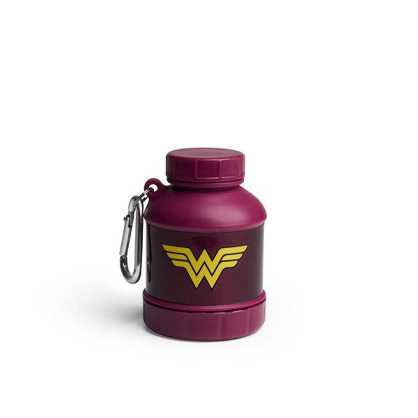 Justice League Protein Powder Storage Container 50g Protein Shaker Bottle Funnel – 110ml BPA Free Wonder Woman Gifts DC Comics Protein Shakes Bottle Storage for Women