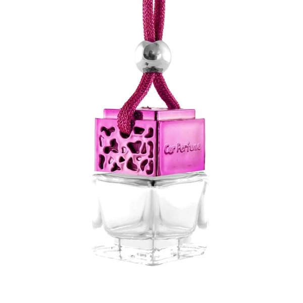 Chose Your Scent Chose Your Color Car Freshener Diffuser Made With Essential OIls Made In USA Vegan (Citrus, Pink)