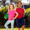Nerf Kids Foam Mini Soccer Ball - Proshot Youth Soccer Ball - 7" Indoor + Outdoor Ball for Kids + Toddlers -Green/Blue