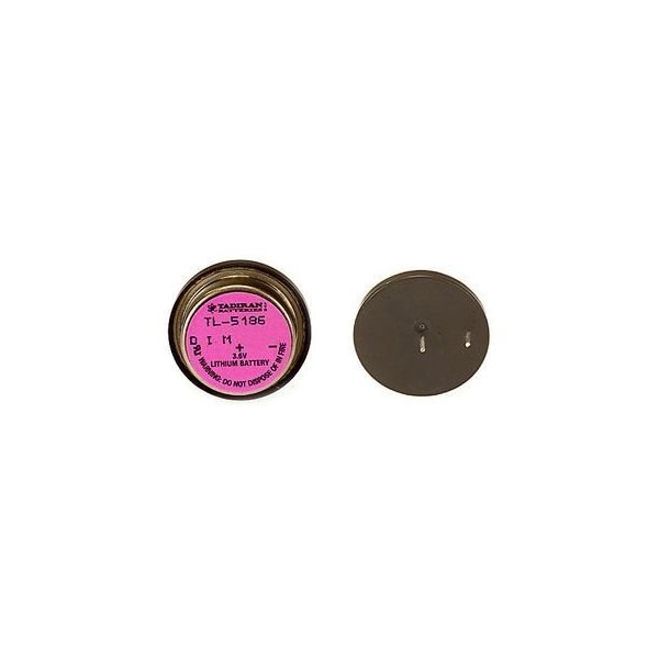 DANTONA INDUSTRIES TL-5186/P Non-rechargeable Battery, Lithium, 400 mAh, 3.6 V, PCB Pins, 22.8 mm (1 piece)