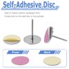 Mesee 60Pcs Sanding Paper Discs for Pedicure 25mm Foot Grinder Sandpaper Replacement Self-Adhesive Foot File Sandpaper Disk Pad with Metal Nail Drill Bit for Manicure Pedicure Dead Skin Callus Removal
