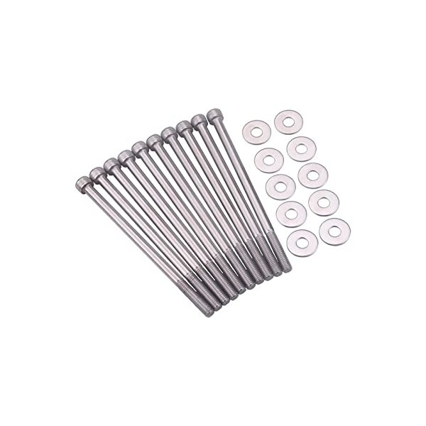 STAINLESS STEEL LS1 INTAKE MANIFOLD BOLTS KIT For LSX LS2 LS3 LS6 CAMARO CORVETTE GM