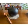 Handmade Black Clay Pot for Cooking – Traditional Earthenware Pot – 100% Natural & Unglazed – Eco-Friendly & Durable Cookware 2.5 Liters