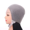 KIPETTO Hair Highlighting Cap with Needle Hooks Silicone Hair Coloring Dye Hat Salon Tinting Tools