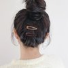 Cptots Metal Snap Hair Clips Water Drop No Slip Hair Barrettes for Women Small Hair Clips For Thick And Thin Fine Hair,Black Brown Beige,1.97 x 0.5 Inches,20 PCS