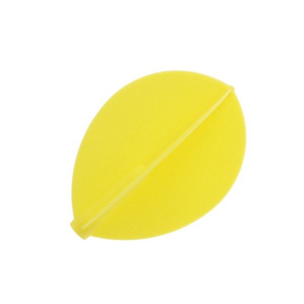 Cosmo Darts Flight Fit Flight Teardrop Yellow 6 Pack