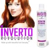 Inverto Instant Weekly Keratin Treatment Replenisher Nourishing Complex of Argan Oil and Amino Acids Collagen Smooth Soft Frizz Free Shiny Hair with Thermal Protector