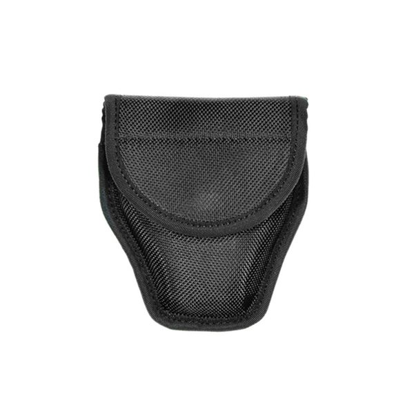 Hero's Pride Ballistic Handcuff Case - Standard & ASP Handcuffs - Durable Nylon - Law Enforcement Duty Belt Accessory - Standard Chain Handcuffs Size (Closed)